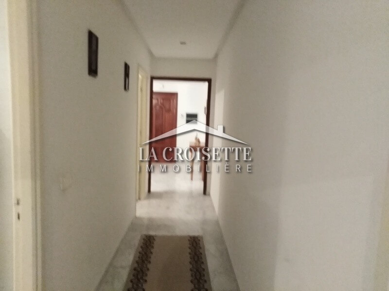 A louer un appartement s+3 meublé à Ain Zaghouan nord 