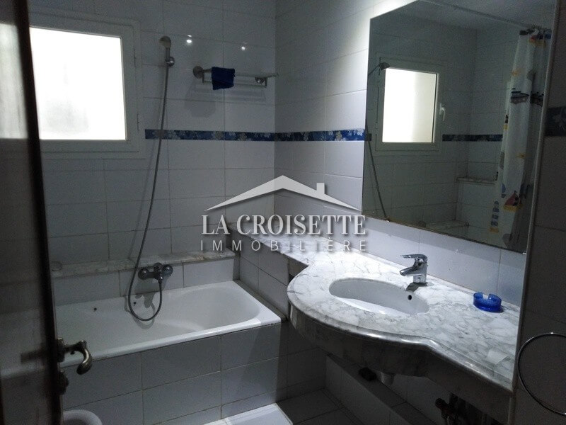 Appartement S+3 avec jardin à Ain Zaghouan nord 