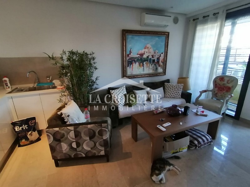 Appartement meublé S+1 avec jardin à La Marsa