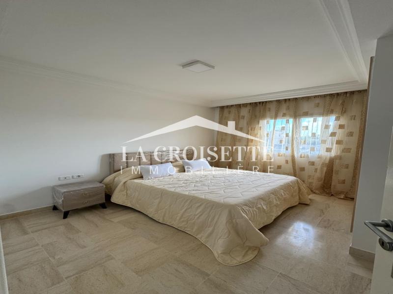 Appartement meublé S+1 avec terrasse à La Soukra