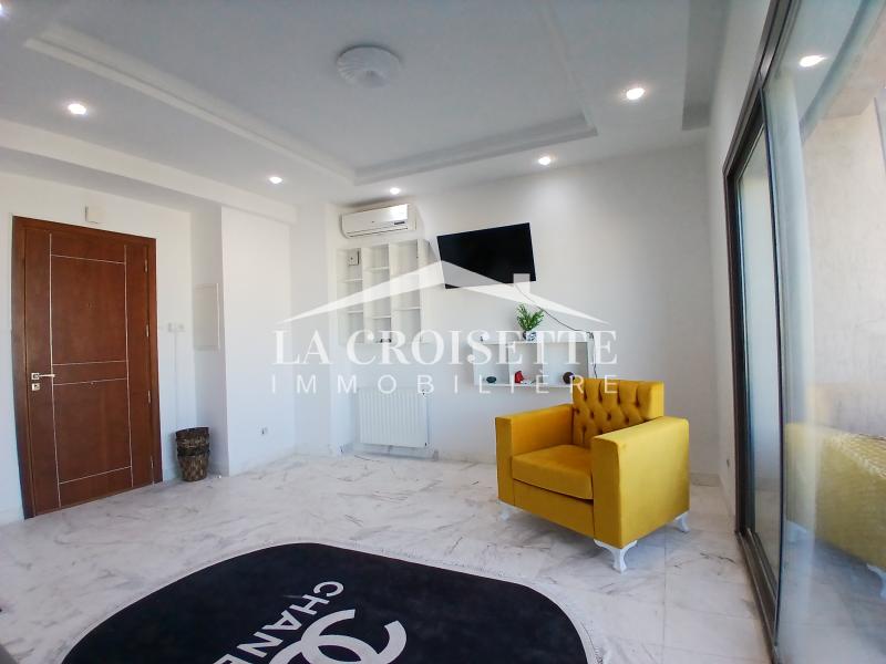 Appartement meublé S+1 avec terrasse à L'aouina 