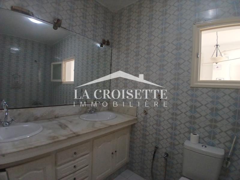 Appartement S+3 avec jardin aux Jardins de l'aouina
