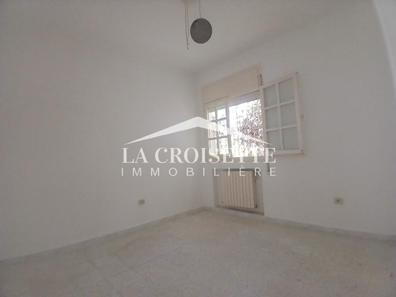 Appartement S+3 avec jardin aux Jardins de l'aouina