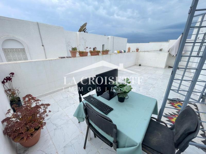 Appartement S+2 avec terrasse à La Marsa