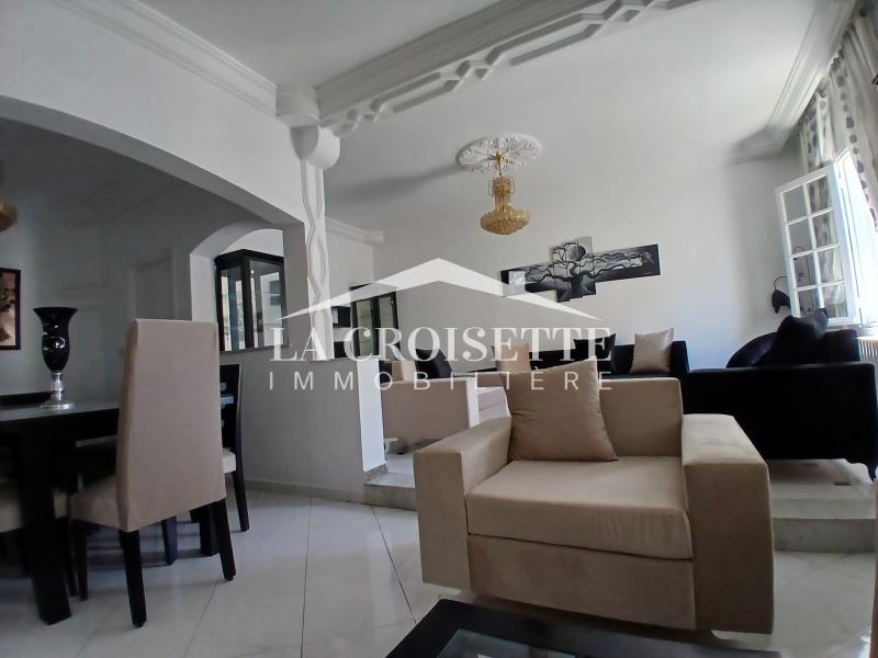 Appartement S+3 meublé à La Marsa
