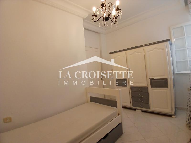 Appartement S+3 meublé à La Marsa