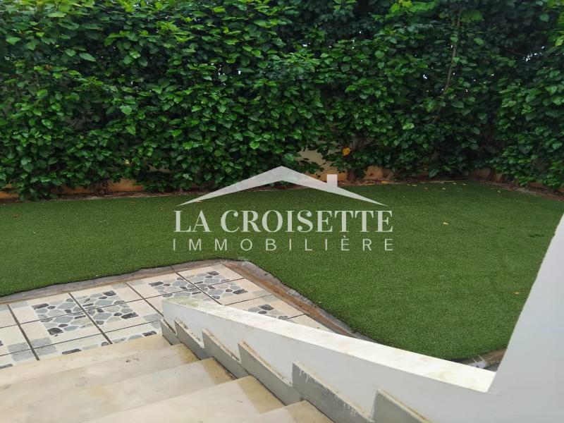 Appartement S+2 avec jardin aux Jardins de L'aouina