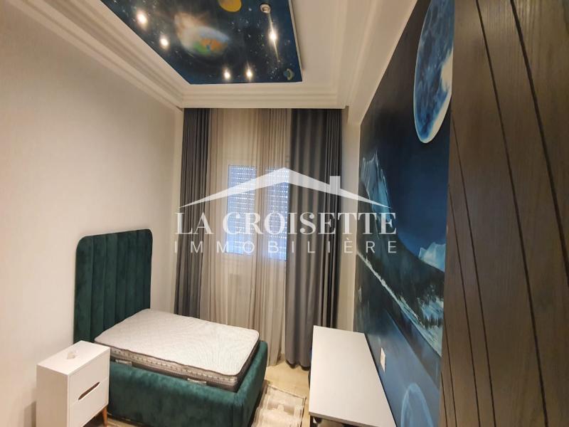 Appartement S+3 meublé aux Jardins de Carthage