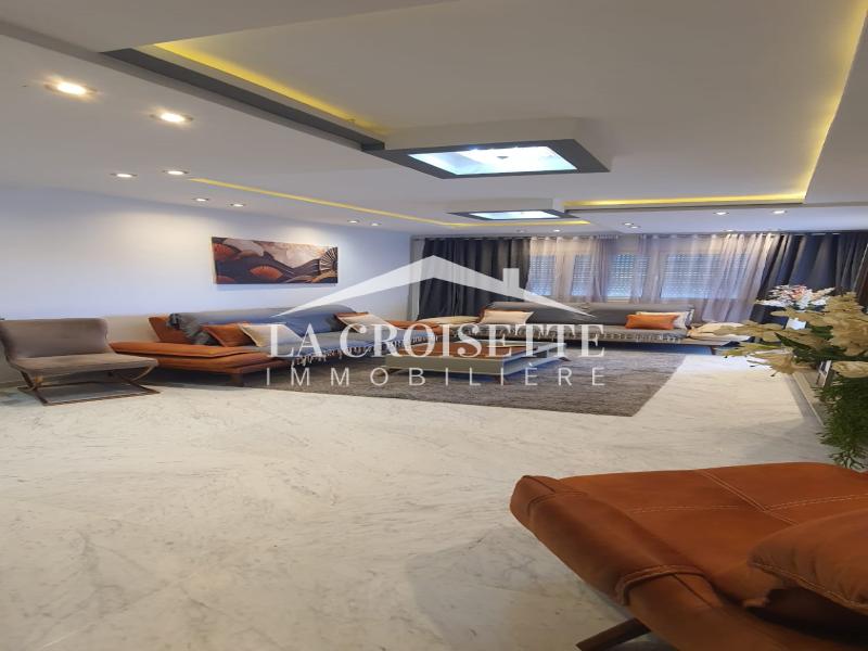 Appartement S+3 meublé aux Jardins de Carthage