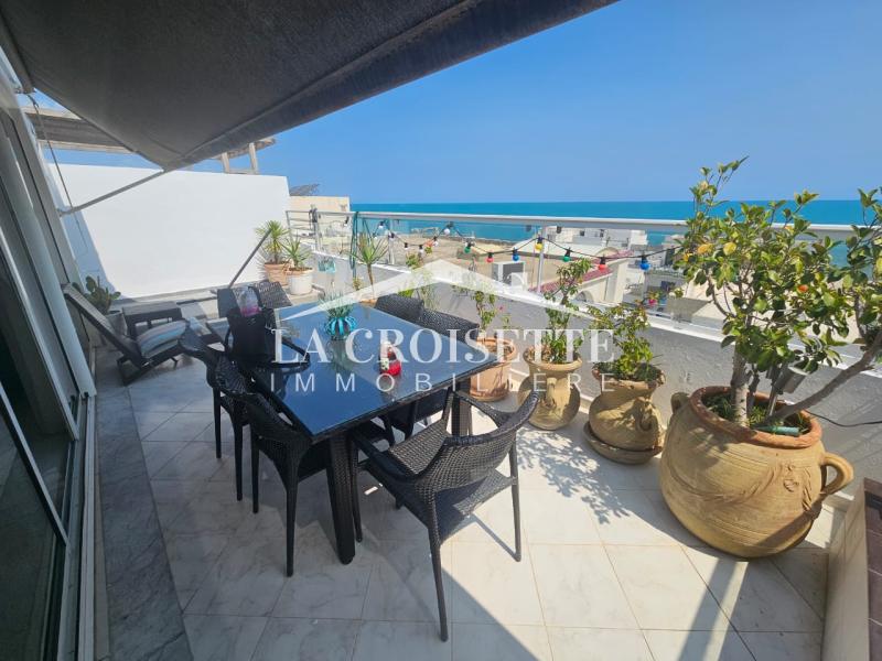 Appartement meublé S+2 vue sur mer à La Marsa