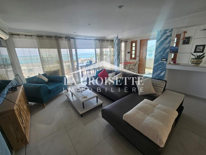 Appartement meublé S+2 vue sur mer à La Marsa