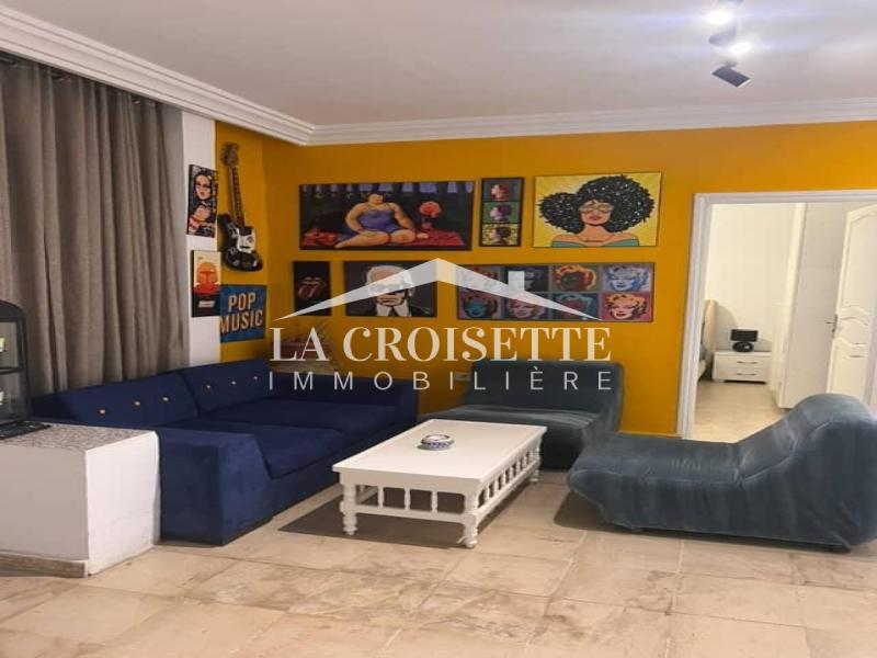 Appartement S+2 meublé à La Marsa