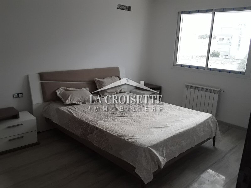 Appartement meublé S+1 avec jardin à Ain Zaghouan Nord
