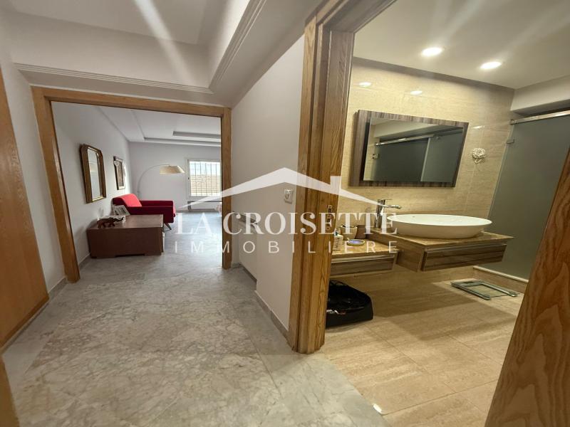 Appartement S+3 avec jardin aux Jardins de Carthage