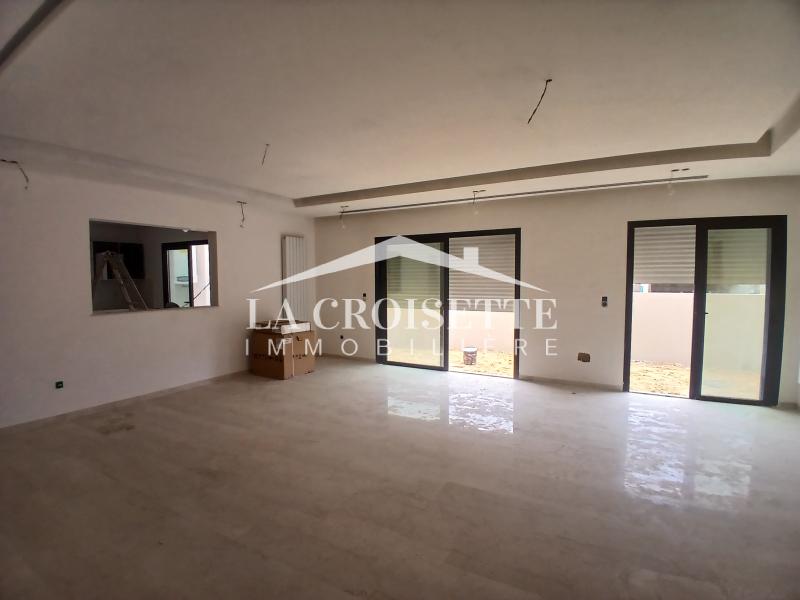 Appartement S+3 avec jardin aux Jardins de Carthage