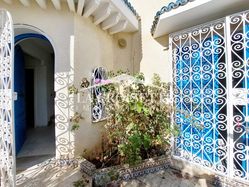 Duplex S+4 avec jardin à La Marsa