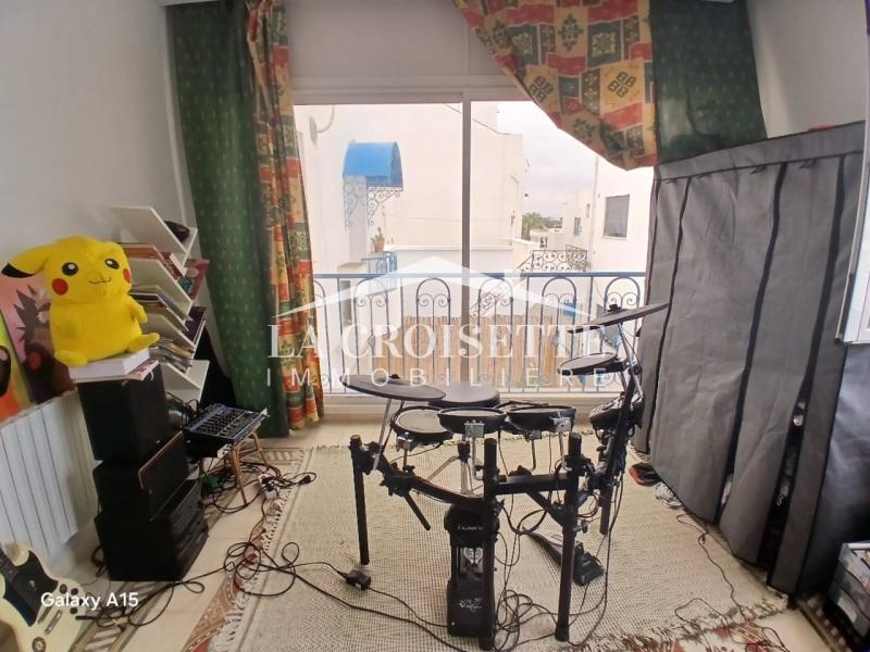 Duplex meublé S+3 avec terrasse à Sidi Bou Saïd