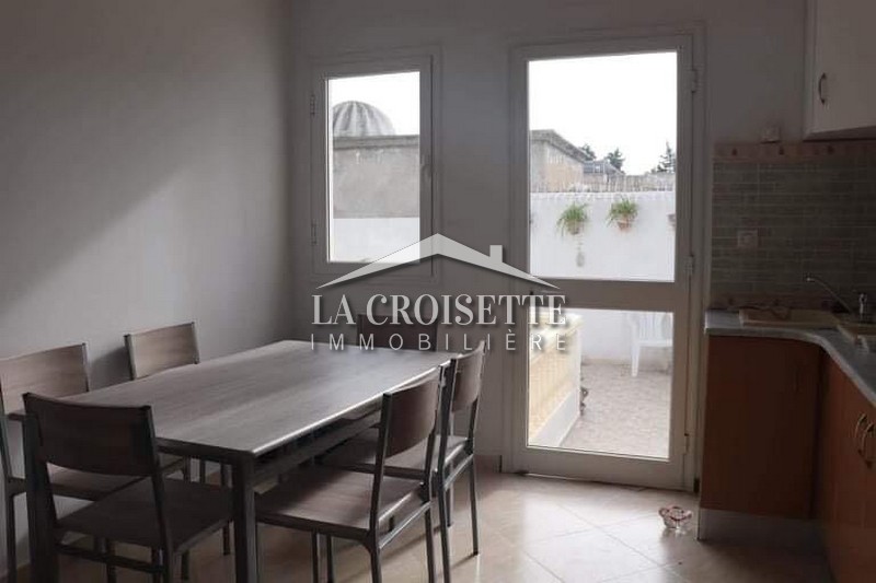 Appartement S+4 meublé à La Marsa