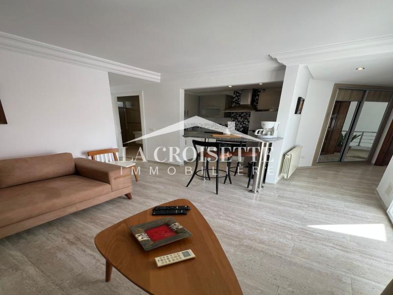 Etage de villa S+1 meublé à La Marsa