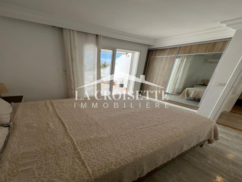 Etage de villa S+1 meublé à La Marsa