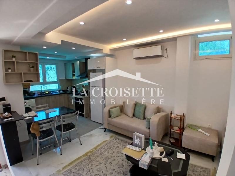 Etage de villa S+1 meublé à La Marsa
