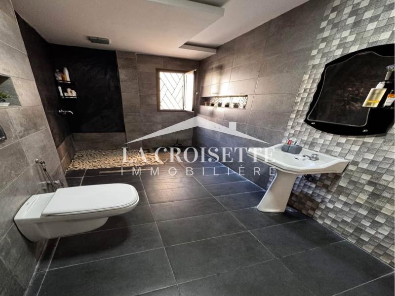 Etage de villa S+2 meublé au Kram