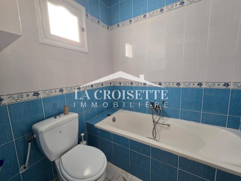 Étage de villa S+2 meublé à Carthage Amilcar