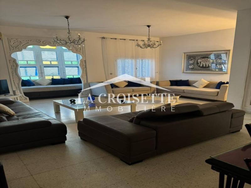 Étage de villa meublé S+3 à Sidi Bou Saïd