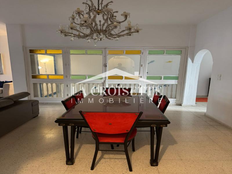 Étage de villa meublé S+3 à Sidi Bou Saïd