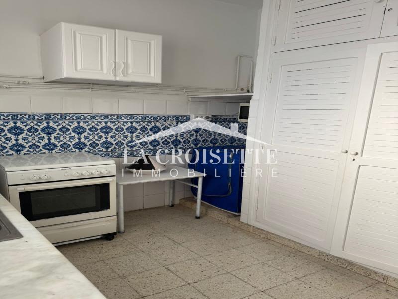 Étage de villa meublé S+3 à Sidi Bou Saïd