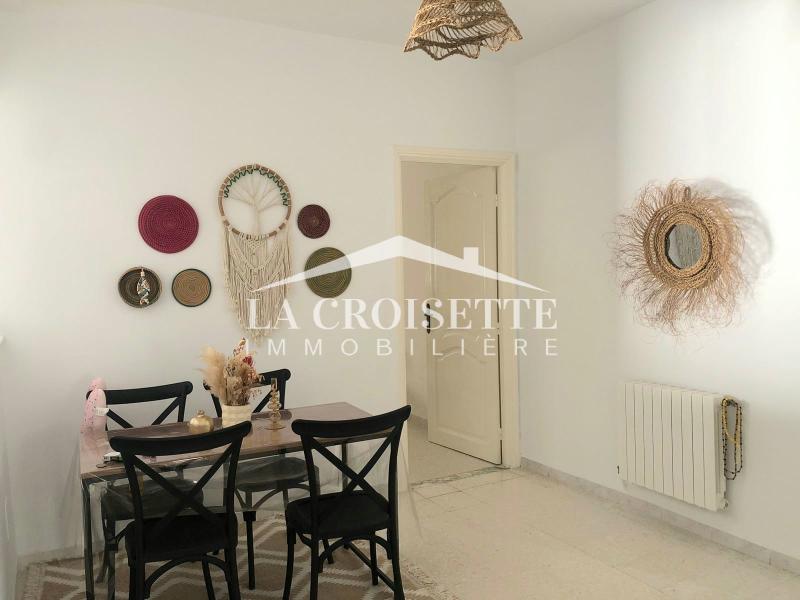 Étage de villa S+2 meublé à La Marsa