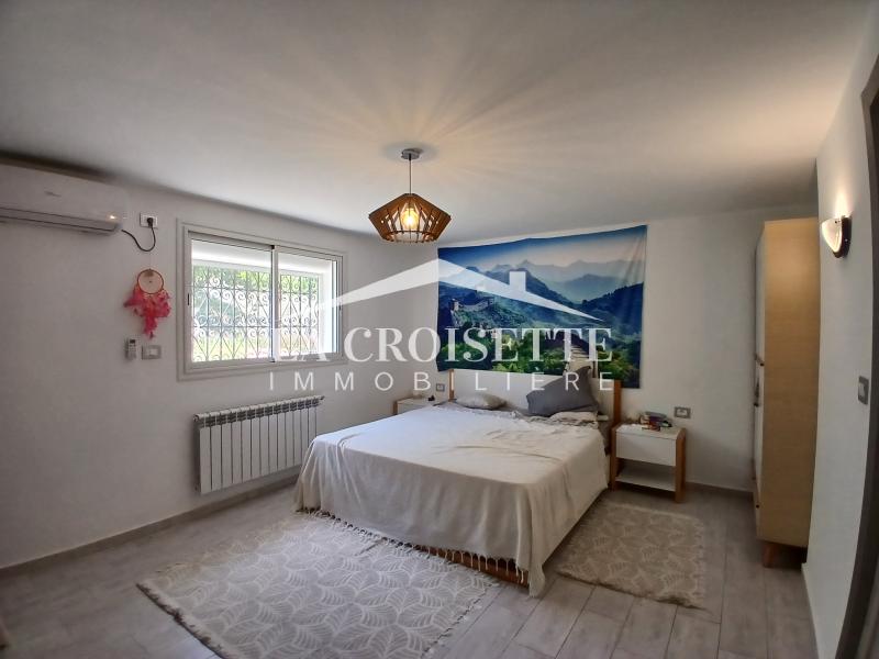 Rez-de-chaussée de villa S+3 meublé à La Marsa