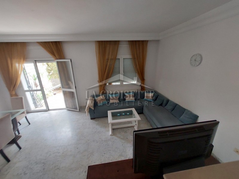 Duplex S+3 meublé à La Marsa 