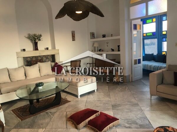 Villa S+3 à Sidi Bou Saïd