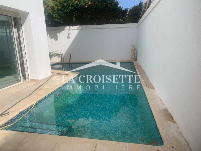 Villa S+3 avec piscine à Ain Zaghouan Nord