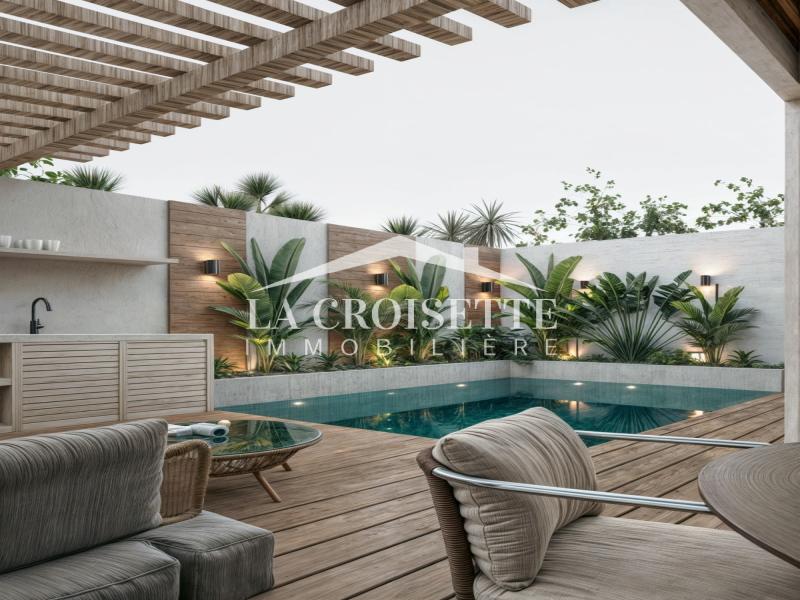 Duplex S+3 avec piscine à La Soukra
